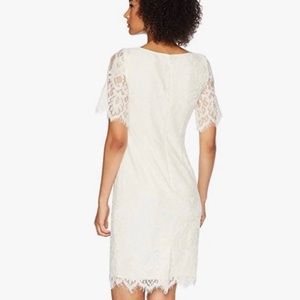 Adrianna Papell ivory dress
